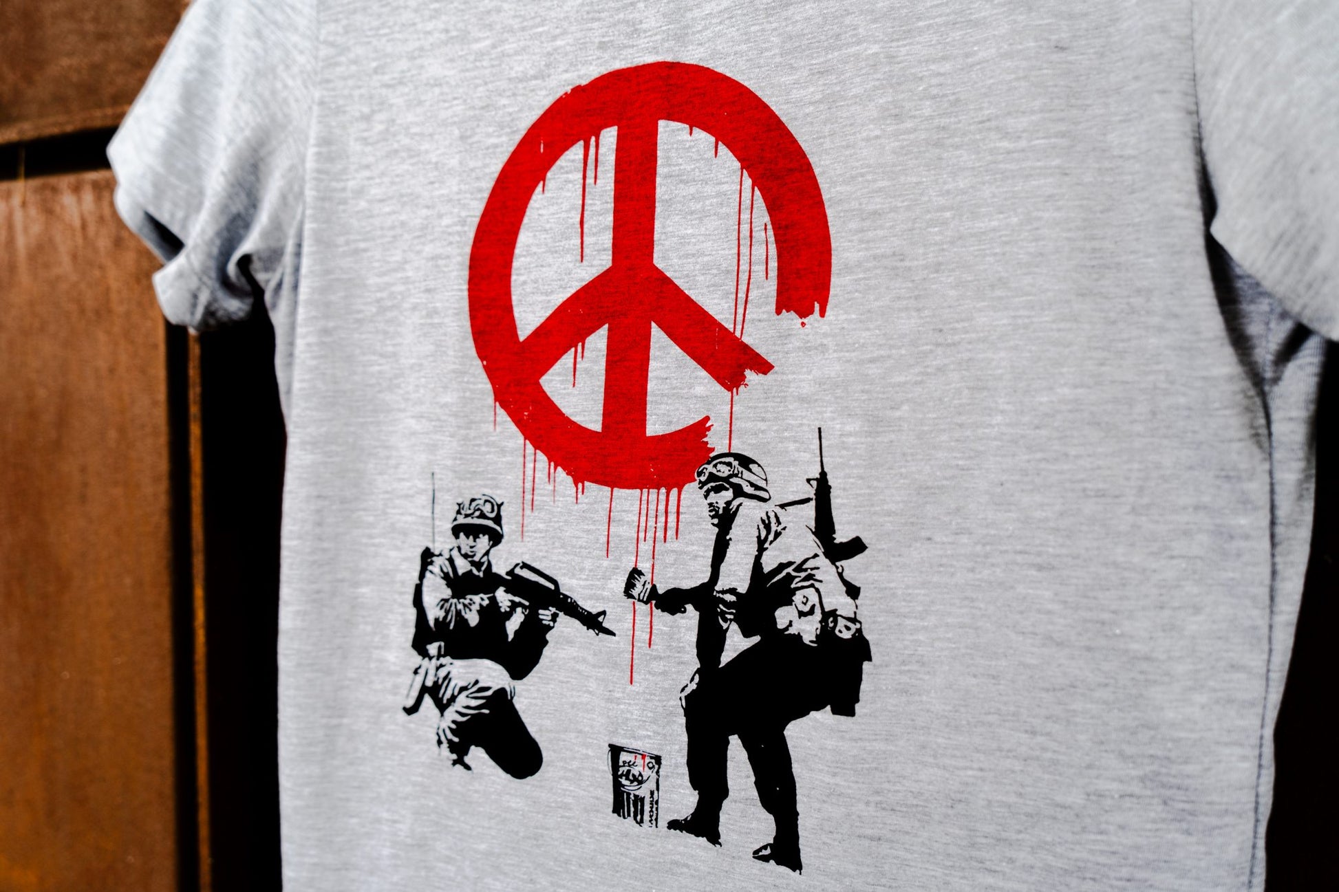 CND Soldiers T-Shirt - Banksy Art Shop